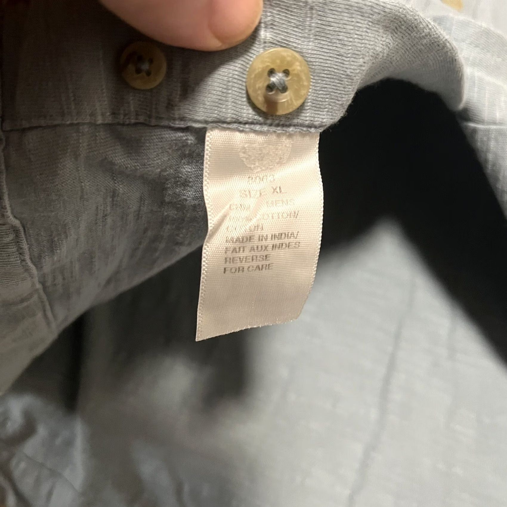 Vintage Woolrich Shirt Mens XL Gray Short Sleeve Button Up Pockets Casual Cotton Size US XL / EU 56 / 4 - 5 Thumbnail