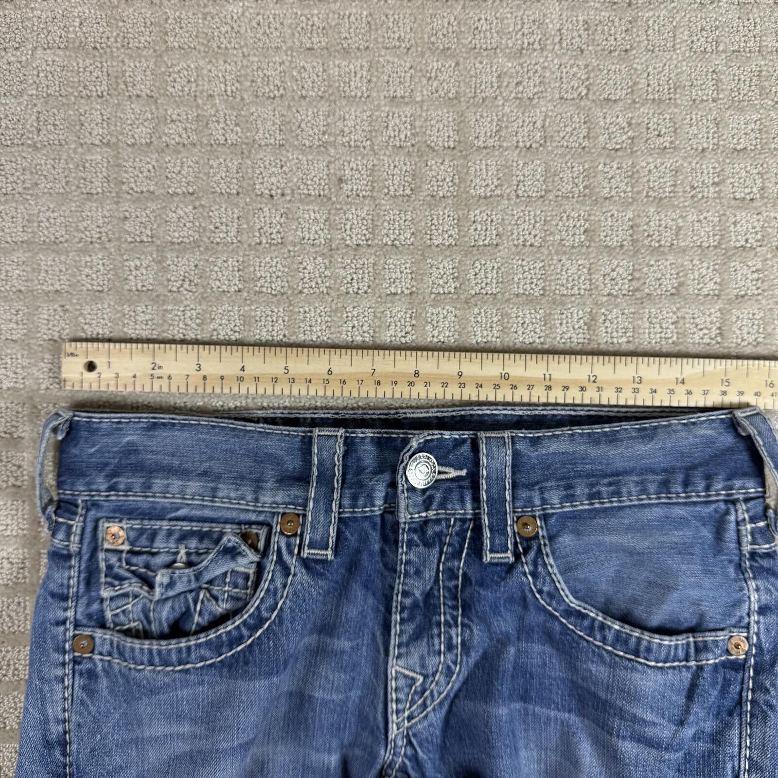 True Religion true religion straight fit jeans size 30 usa made men Size US 30 / EU 46 - 3 Thumbnail