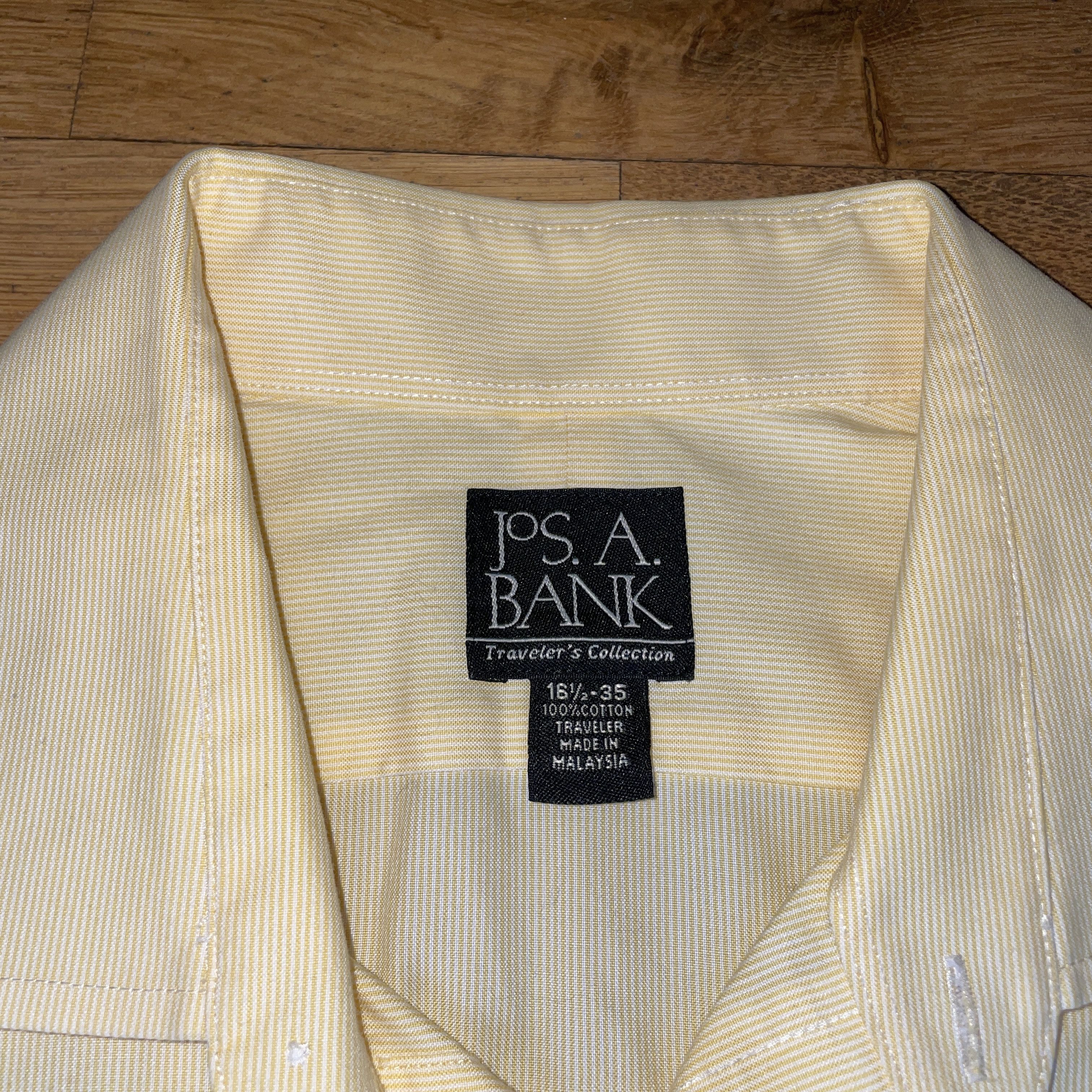 Jos. A. Bank Jos.a.bank Men's Fashionable Elegant Dress Shirt Size Xl Size US XL / EU 56 / 4 - 2 Thumbnail