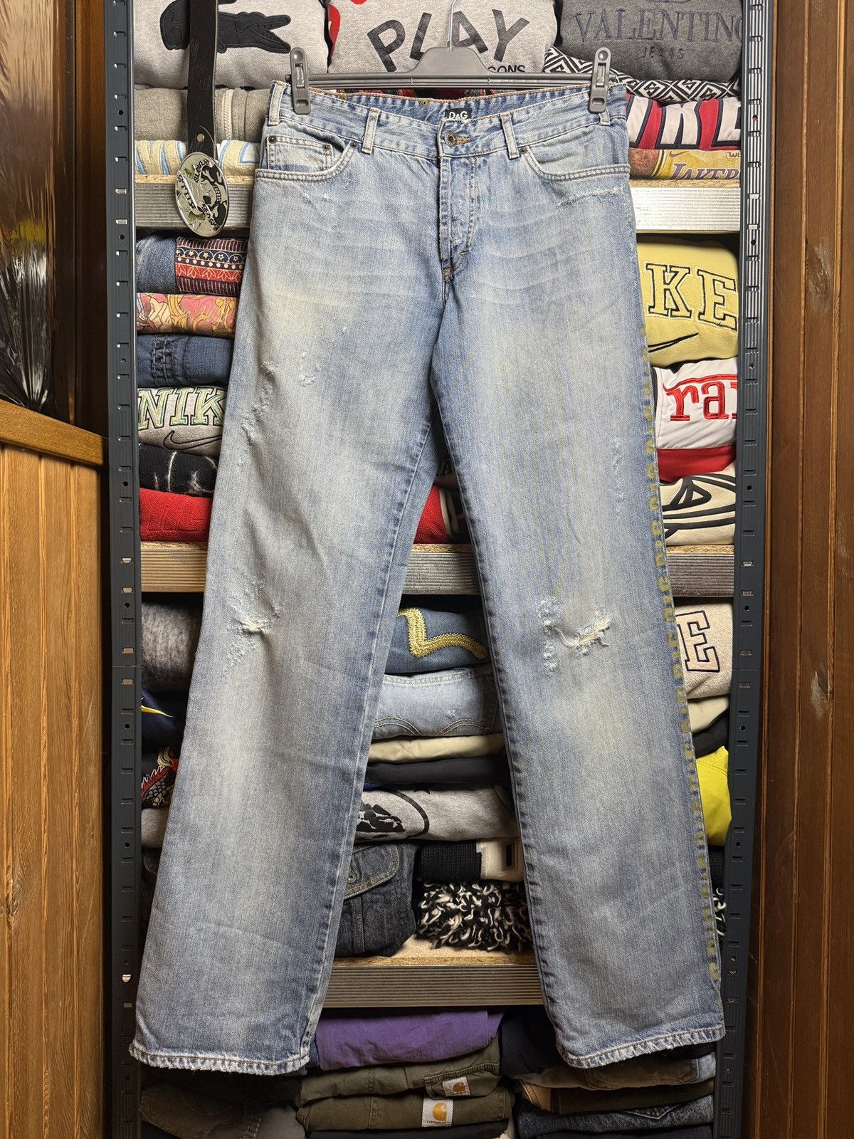 Dolce & Gabbana Dolce & Gabanna Logo Jeans Size US 34 / EU 50 - 2 Thumbnail