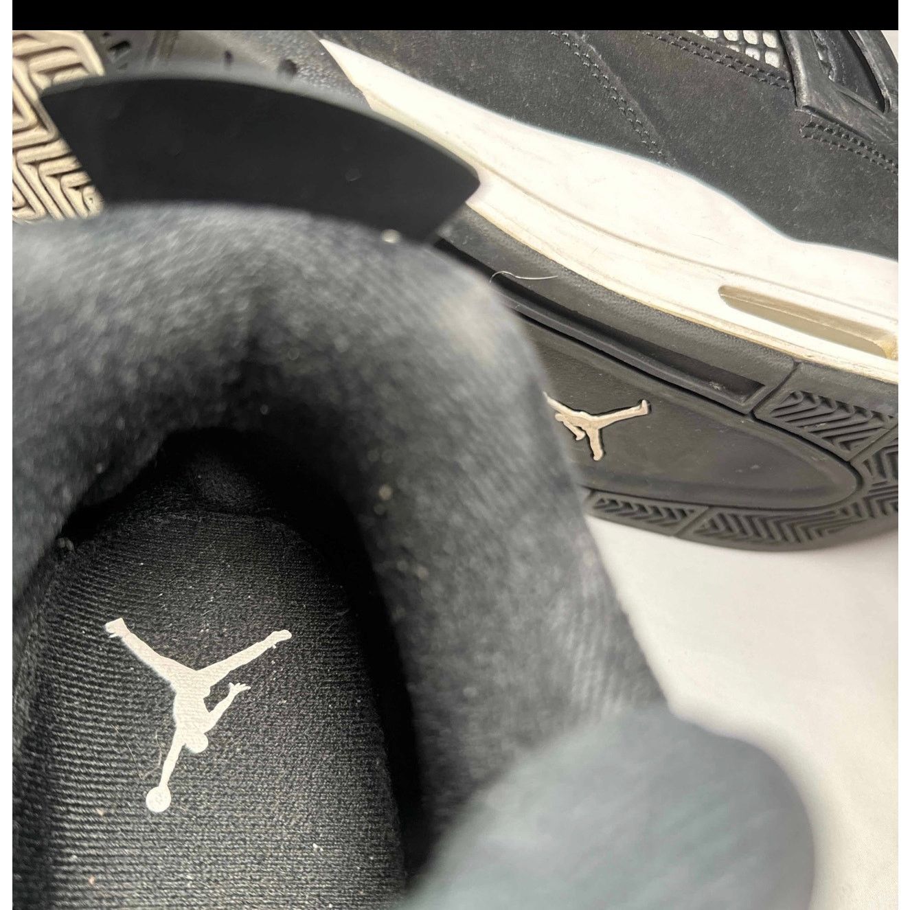 Jordan Brand × Nike Size 8.5 - Nike Air Jordan 4 Retro White Thunder Men's Shoes Size US 8.5 / EU 41-42 - 9 Thumbnail