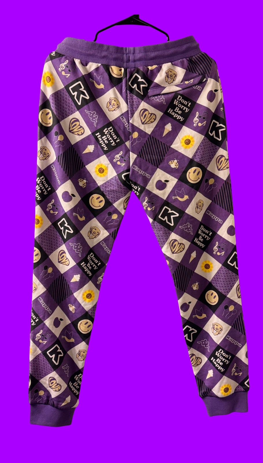 Kappa Kappa Purple & Black Logo.. Size US 29 - 3 Thumbnail