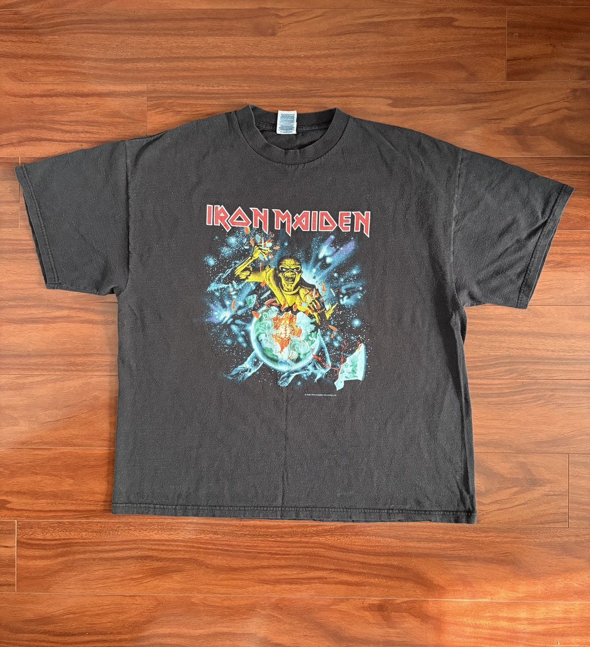 Iron Maiden Vintage Iron Maiden “Eddie Rips Up North America” Tee L Size US L / EU 52-54 / 3 - 1 Thumbnail