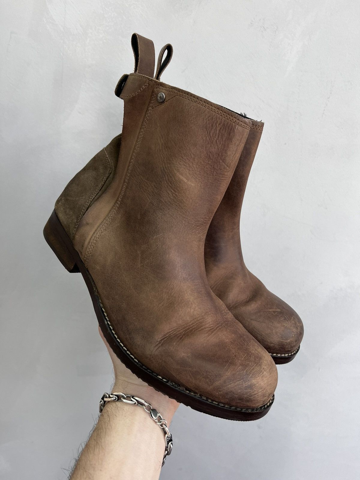 FW 1997 Wrapped Reptilian Boots