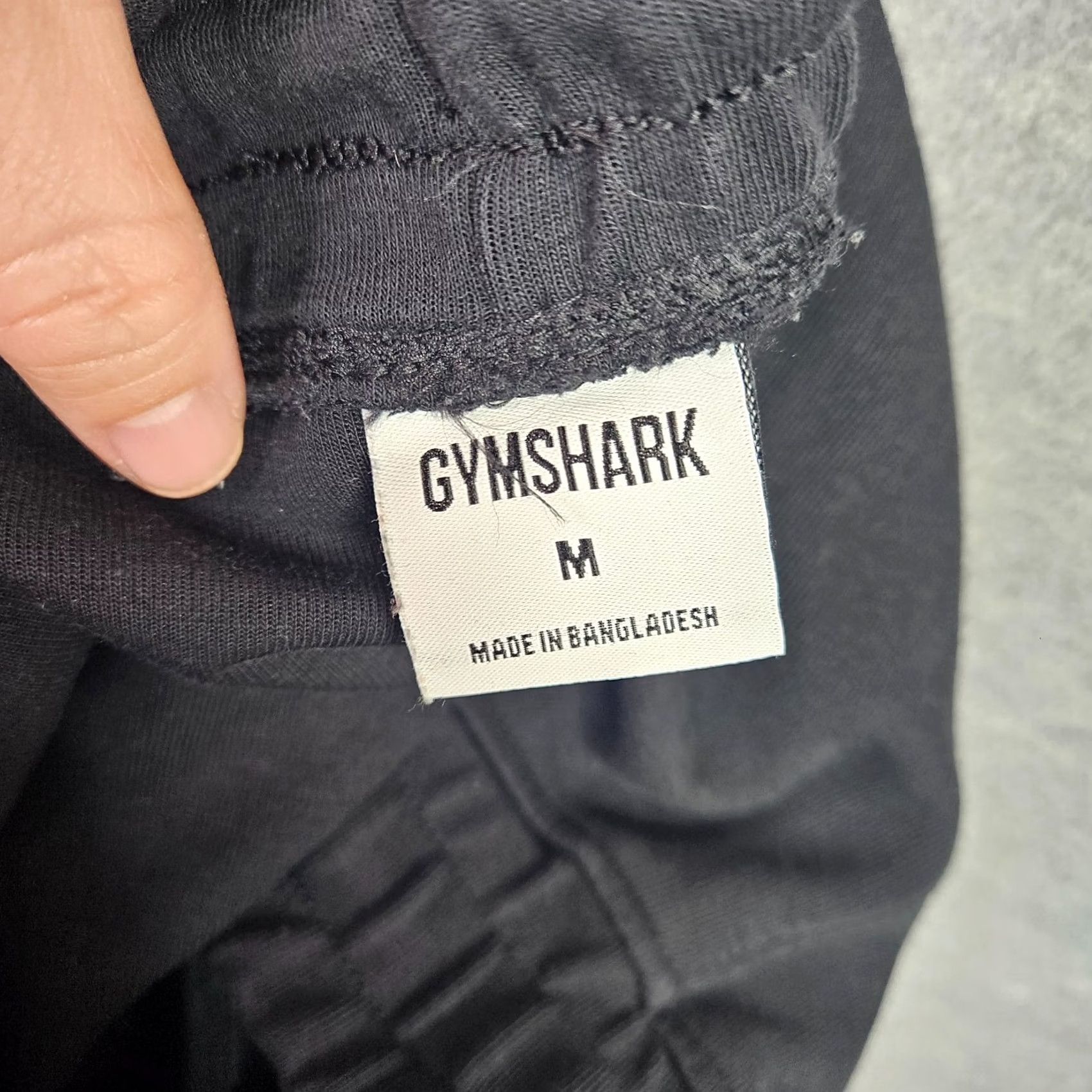 Gymshark Gymshark Men's Black Jogger Sweatpants Size M Athletic Lounge Casual Pockets Logo Regular Fit Size US 31 - 3 Thumbnail