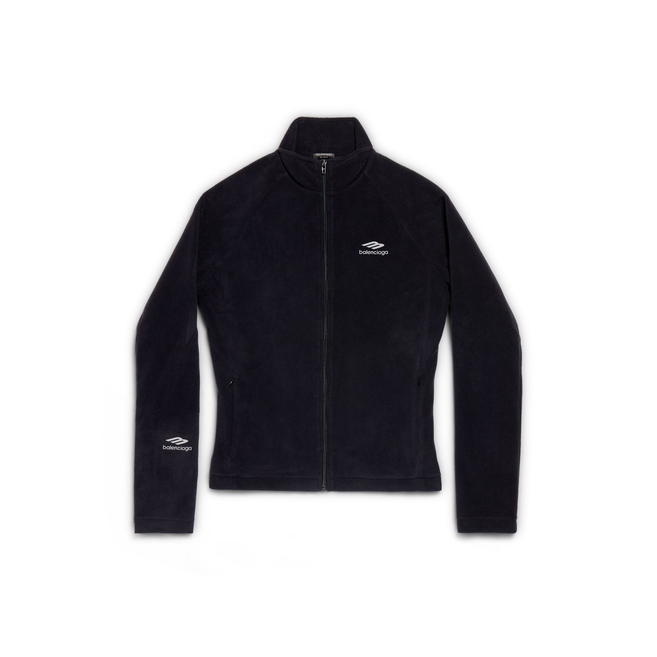 3B SPORTS ICON ZIP-UP JACKET IN BLACK