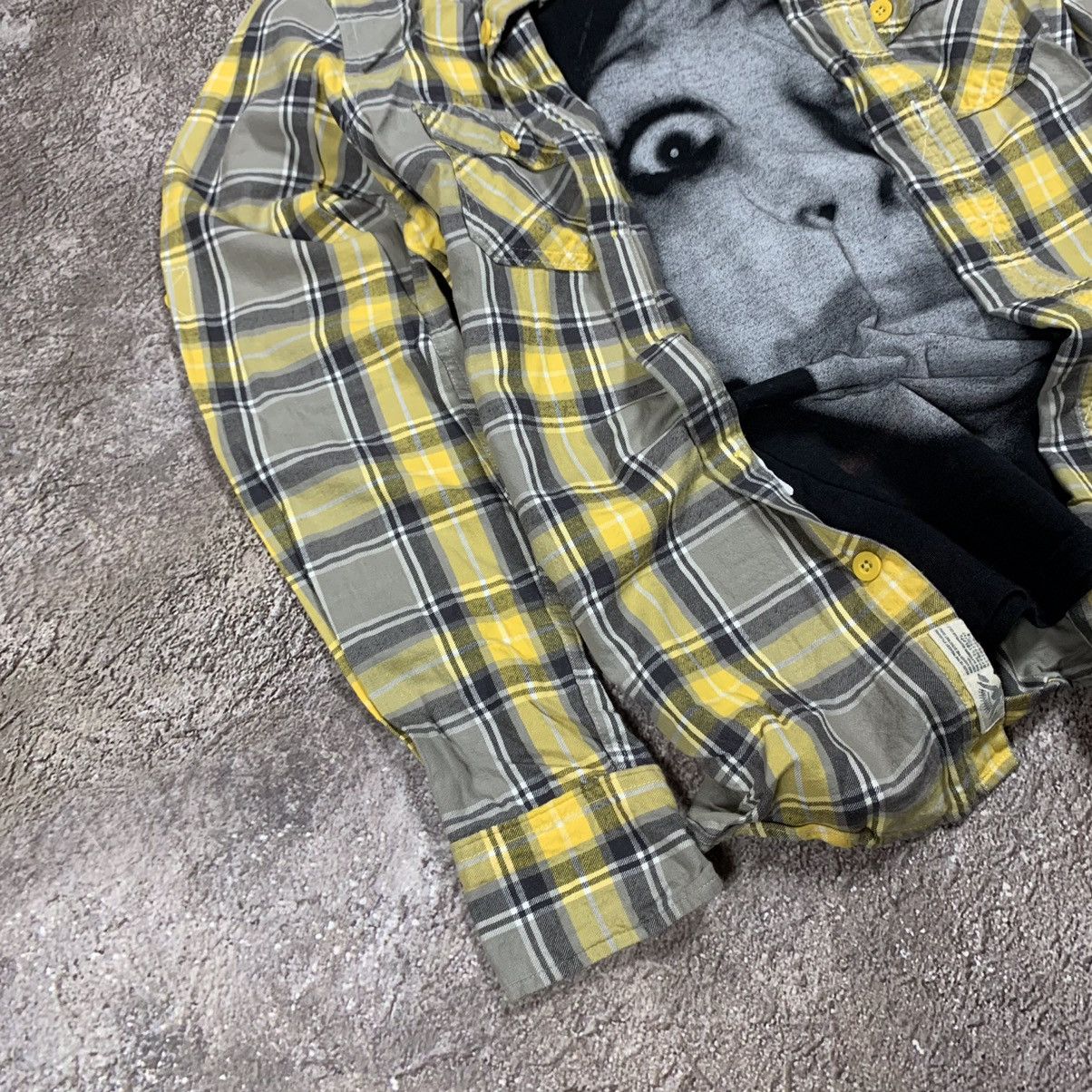 Vintage Vintage 90s Plaid Shirt Oversized Grunge Streetwear Y2K L Size US L / EU 52-54 / 3 - 2 Thumbnail