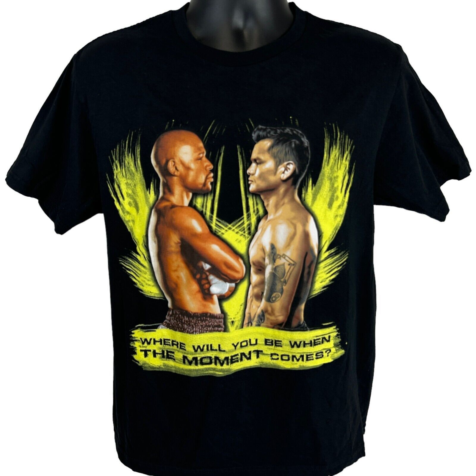 Other Floyd Mayweather vs Marcos Maidana T Shirt Black M Medium Size US M / EU 48-50 / 2 - 2 Thumbnail
