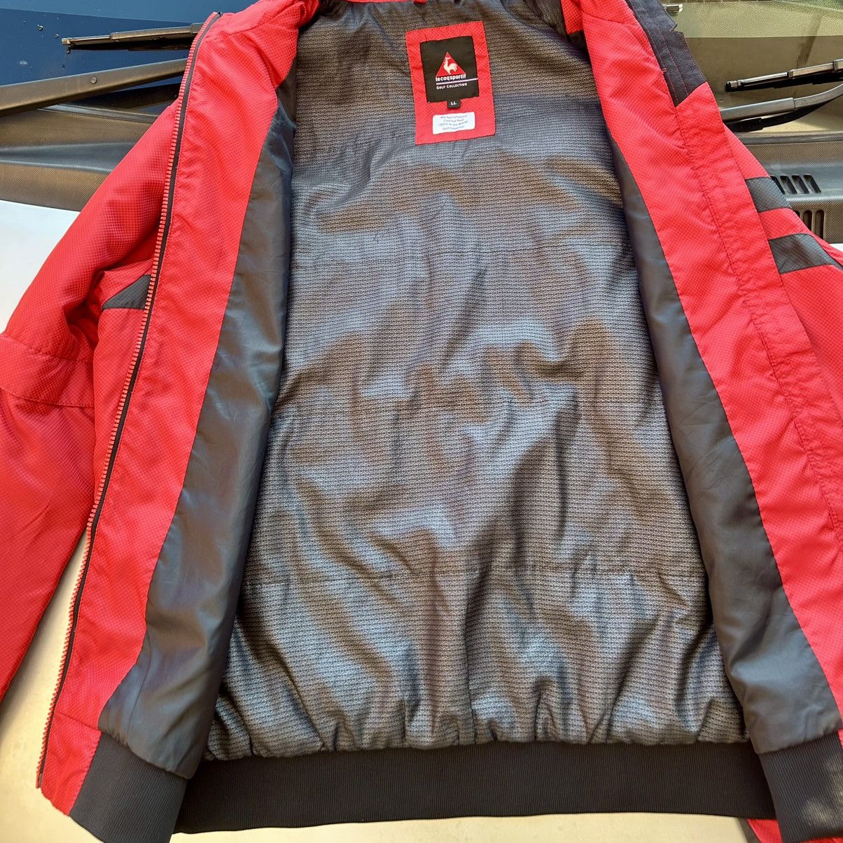 Japanese Brand × Vintage Lecoqsportif Golf Collection Nylon Zipper Jacket Size US L / EU 52-54 / 3 - 10 Thumbnail
