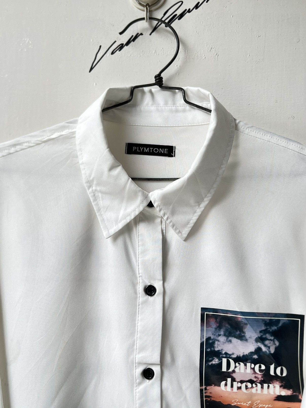 Other PLYMTONE White Picture Shirt Size US L / EU 52-54 / 3 - 4 Thumbnail