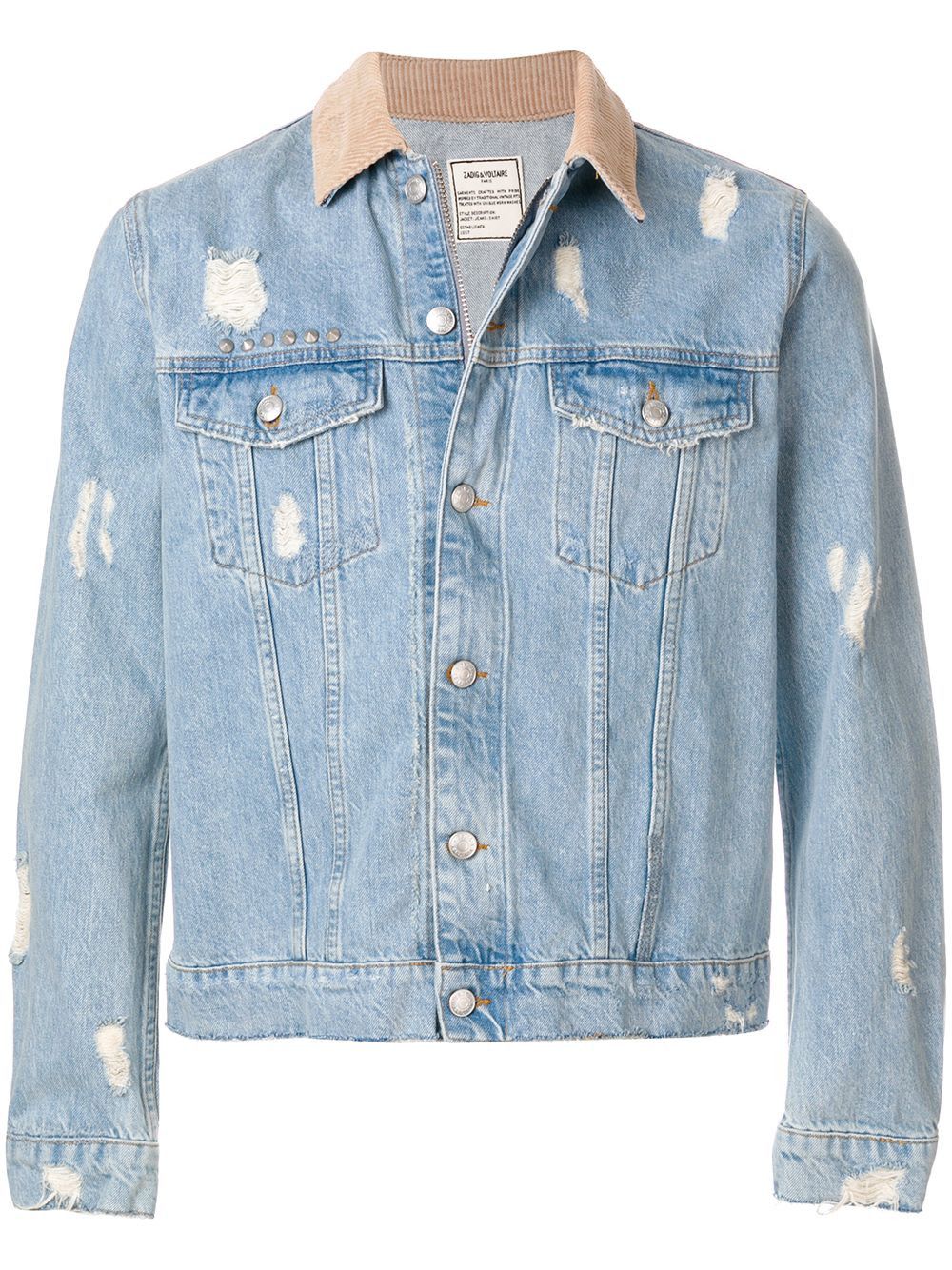 BASE DESTROY denim jacket