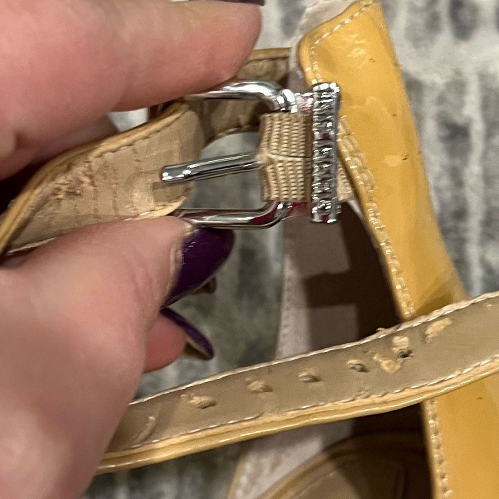 Gianni Valentino Gianni Bini Platform Kitten Heels Sandals Ankle Strap 6.5M Size US 6.5 / IT 36.5 - 4 Thumbnail