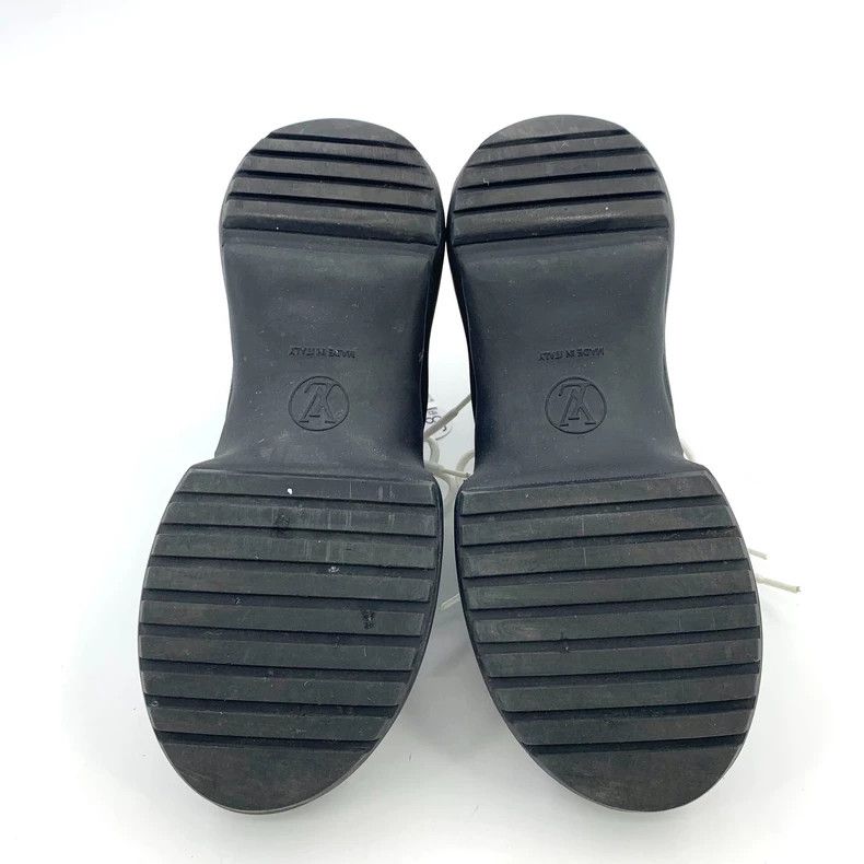Louis Vuitton Louis Vuitton Black Round Toe Platform Lace-Up Casual Snea Size US 7.5 / IT 37.5 - 5 Thumbnail