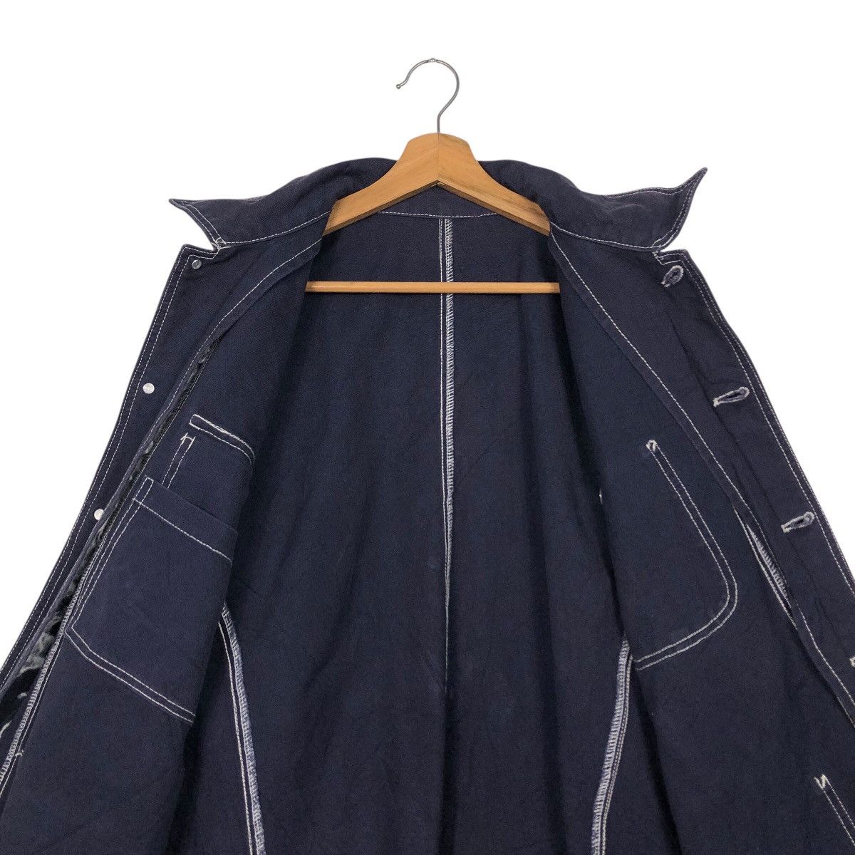 Japanese Brand 📌Vintage Chore Work Jacket Detroit Neyries Issey Miyake Size US M / EU 48-50 / 2 - 15 Thumbnail
