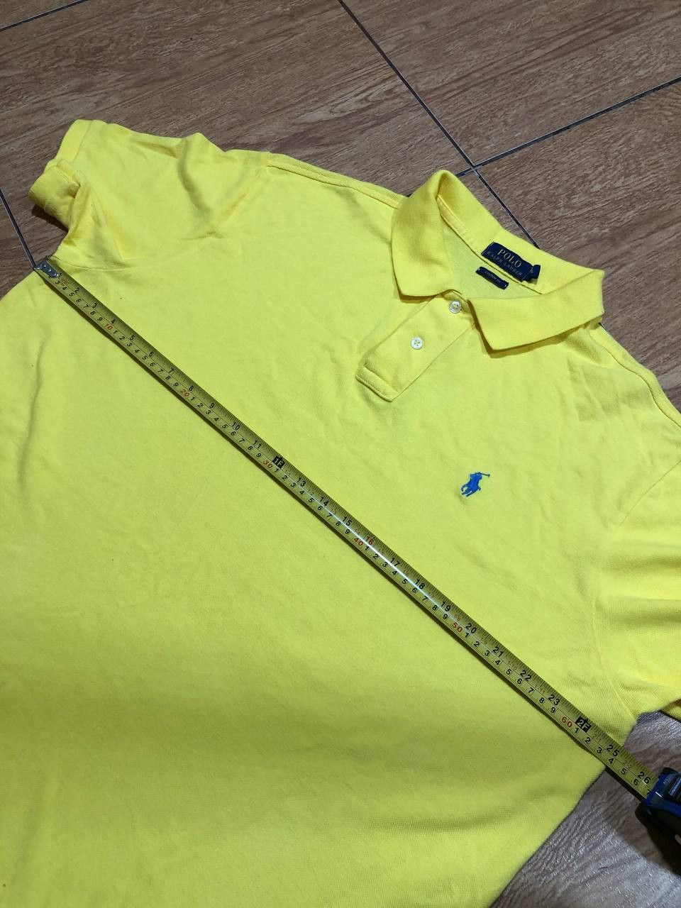 Polo Ralph Lauren Polo Ralph Lauren Custom Slim Short Sleeve Polo yellow. Size US XXL / EU 58 / 5 - 9 Thumbnail