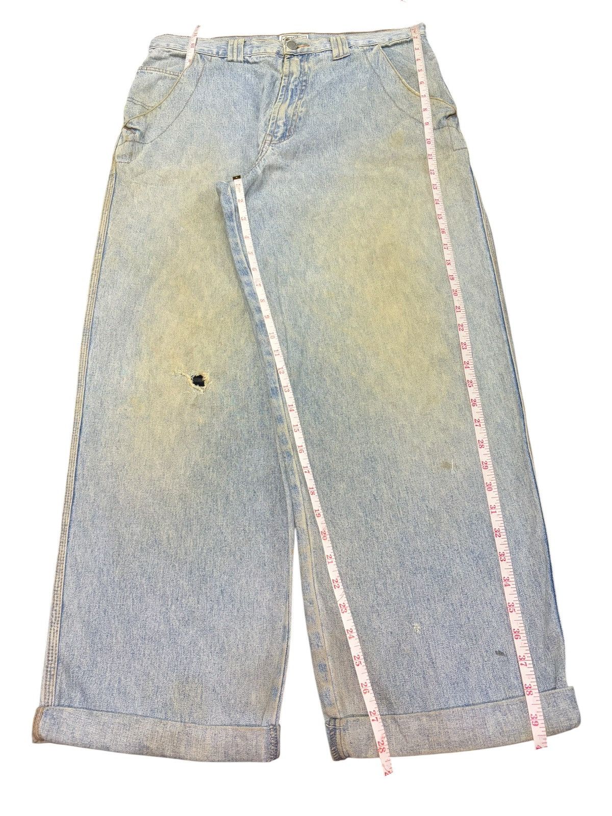 Guess Vintage Usa Guess Marciano Distressed Baggy Jeans Size 34" / US 12 / IT 48 - 7 Thumbnail