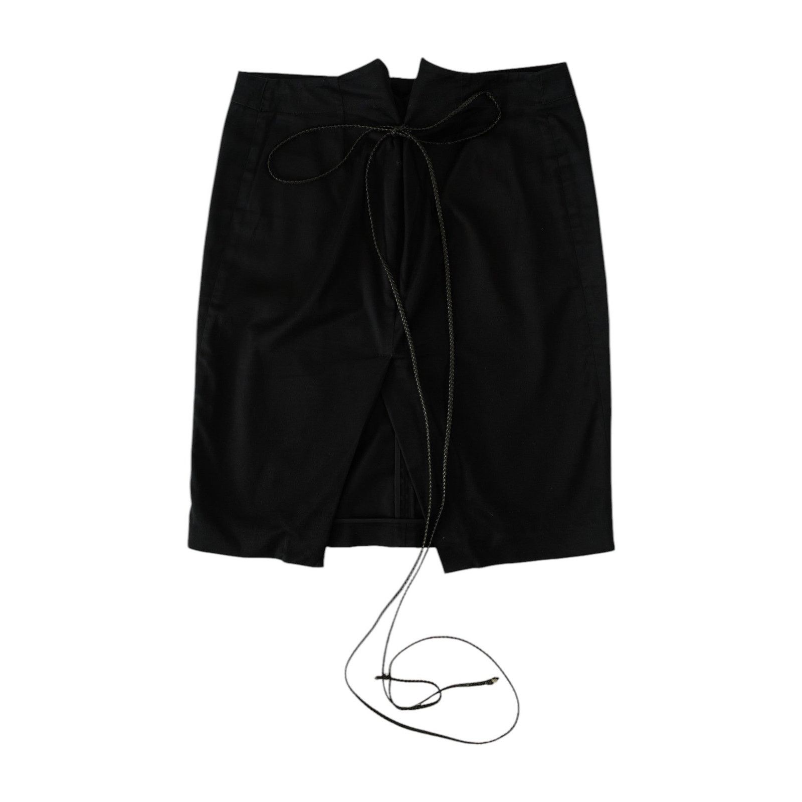 Gucci by Tom Ford 2002 Rope Black Skirt Size 30" / US 8 / IT 44 - 2 Thumbnail