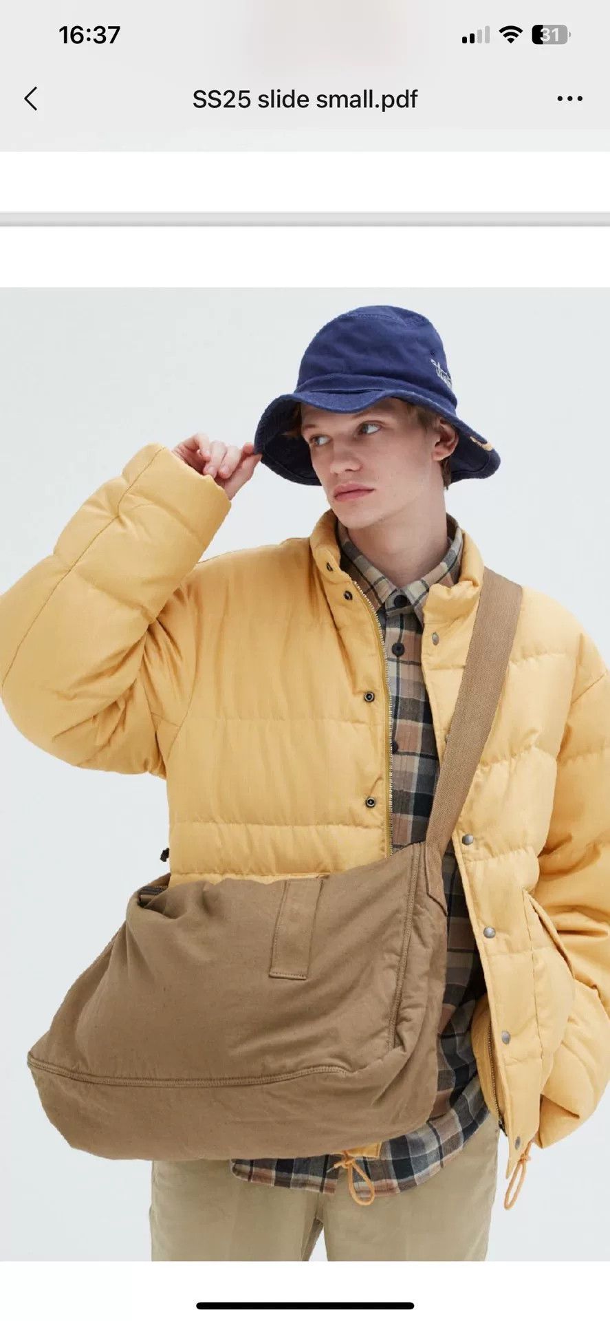 Visvim visvim elias insulator down jacket yellow Size US S / EU 44-46 / 1 - 4 Thumbnail