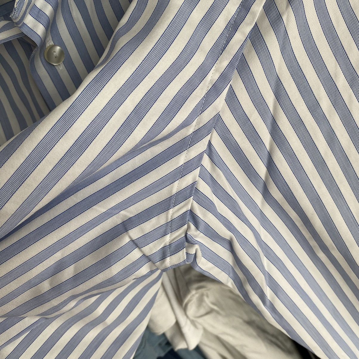 Eton Eton Contemporary Blue Button Up Long Sleeve Shirt Size US M / EU 48-50 / 2 - 7 Thumbnail