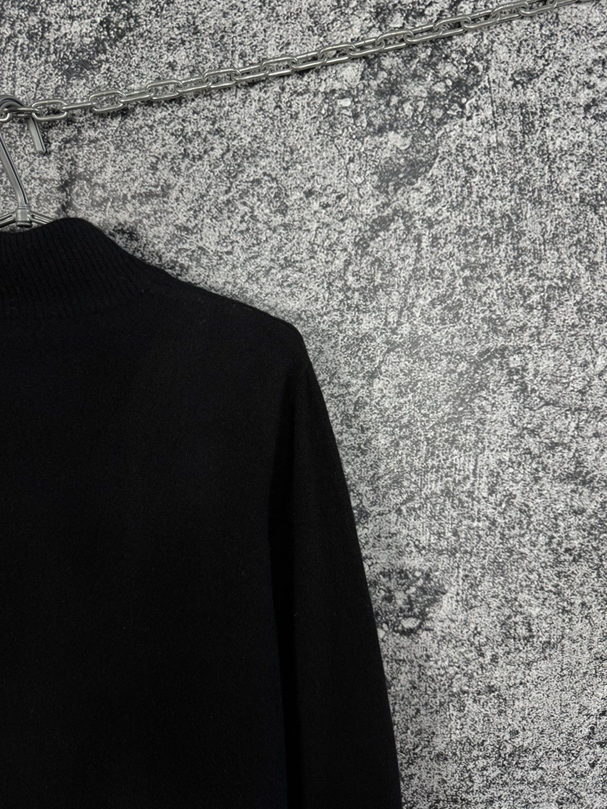 Lacoste Men’s Lacoste Wool Sweater 1/4 Zip Pullover Black Size 6 Size US XL / EU 56 / 4 - 11 Thumbnail