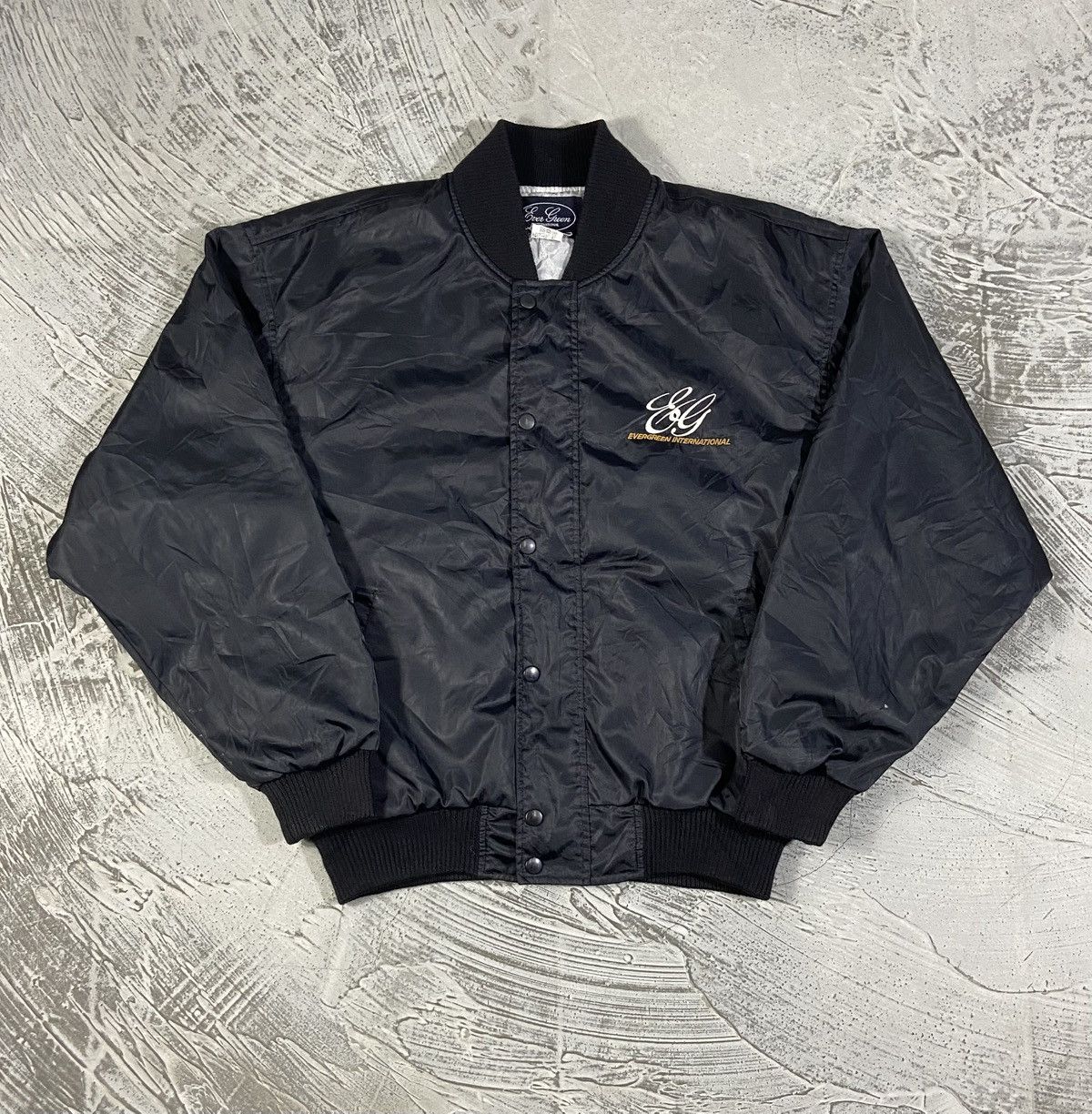 Evergreen 1990s VINTAGE EVERGREEN JAPAN BOMBER JACKET Size US L / EU 52-54 / 3 - 2 Thumbnail