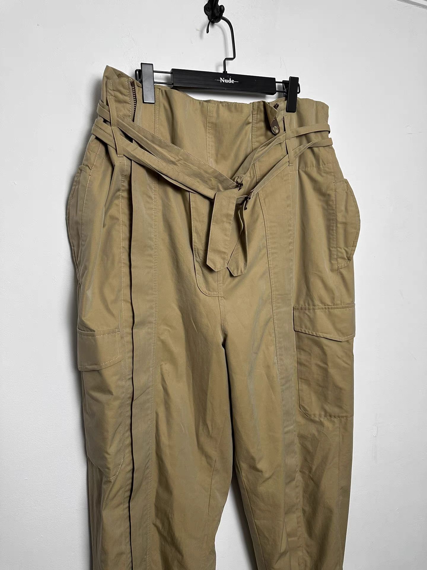 Hed Mayner Hed Mayner Zip-Up Oversized Cargo Pants K20 Size US 31 - 2 Thumbnail
