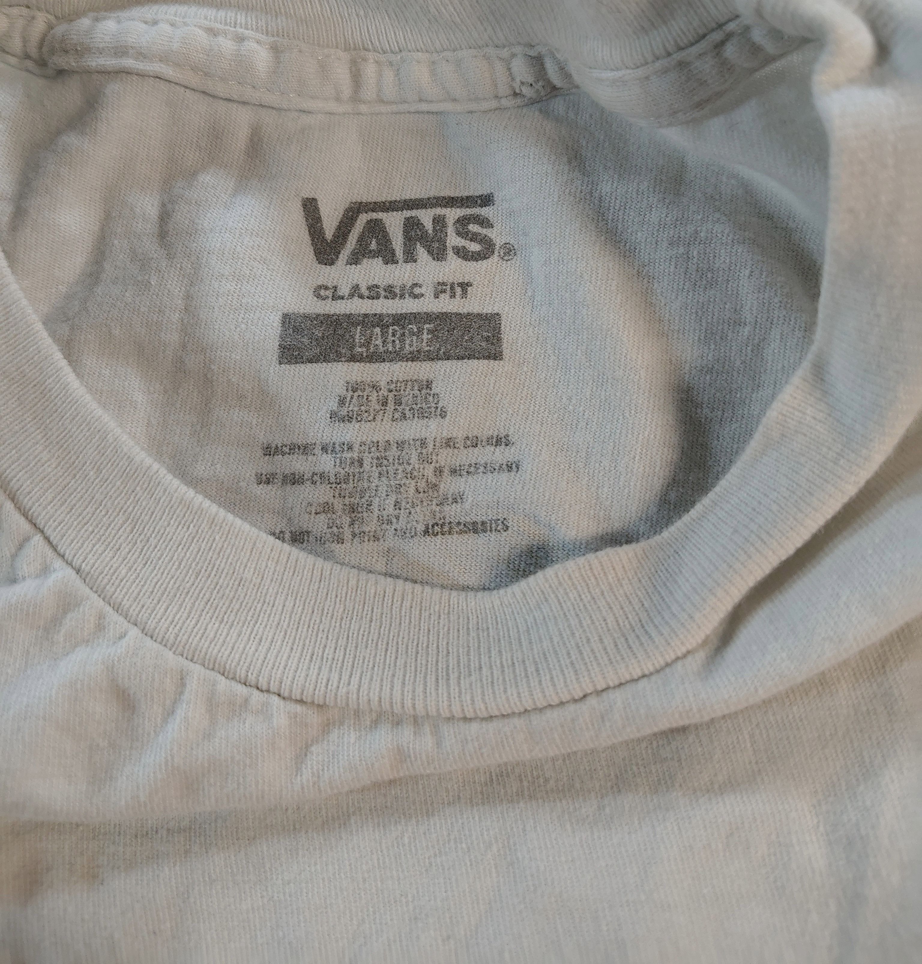 Vans Men's Large White Vans Off The Wall Since 1966 T-Shirt Size US L / EU 52-54 / 3 - 4 Thumbnail