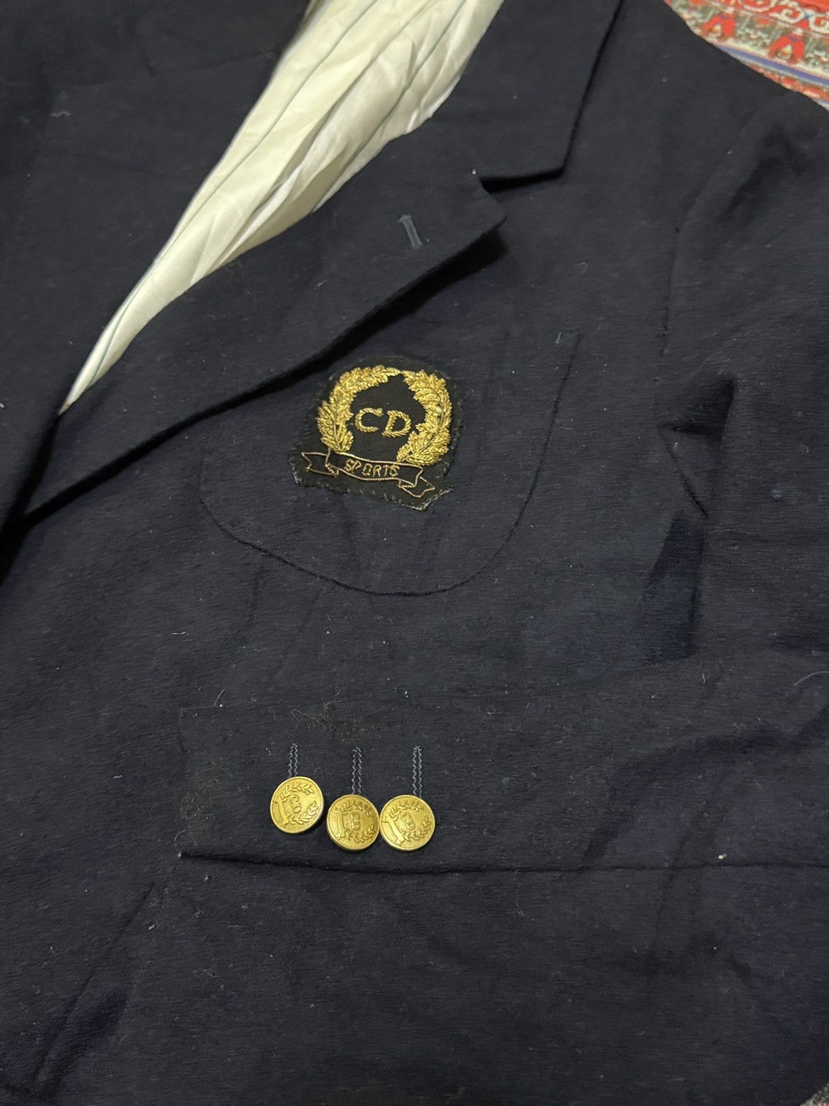 Christian Dior Monsieur × Dior VINTAGE 90’S DIOR WOOL BLAZER Size US M / EU 48-50 / 2 - 2 Thumbnail
