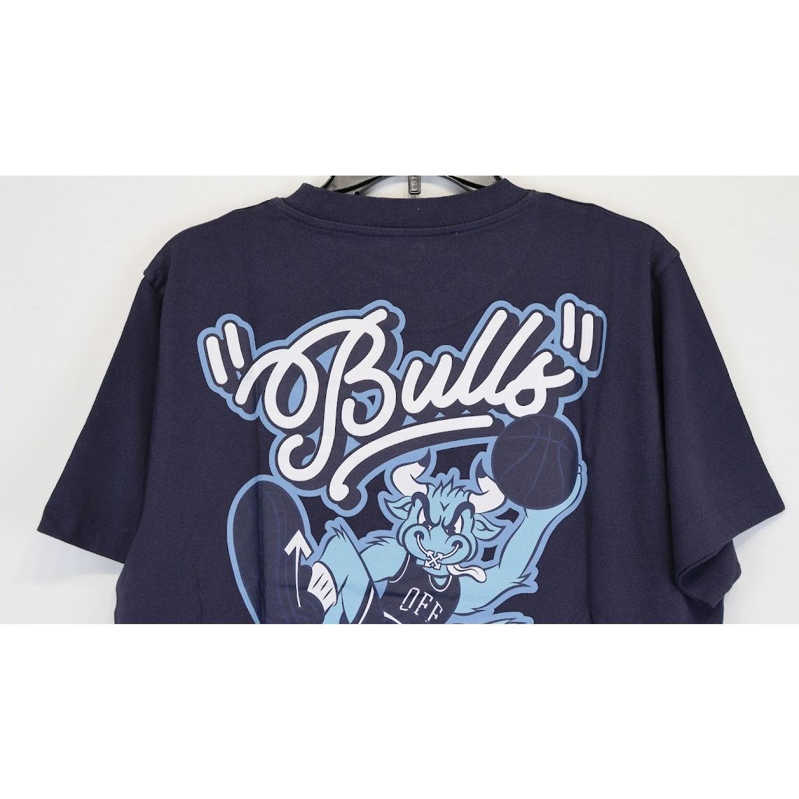 Off-White o1rshd1 Q:2 / CB Logo Slim T-Shirt in Dark Blue Size US S / EU 44-46 / 1 - 7 Thumbnail