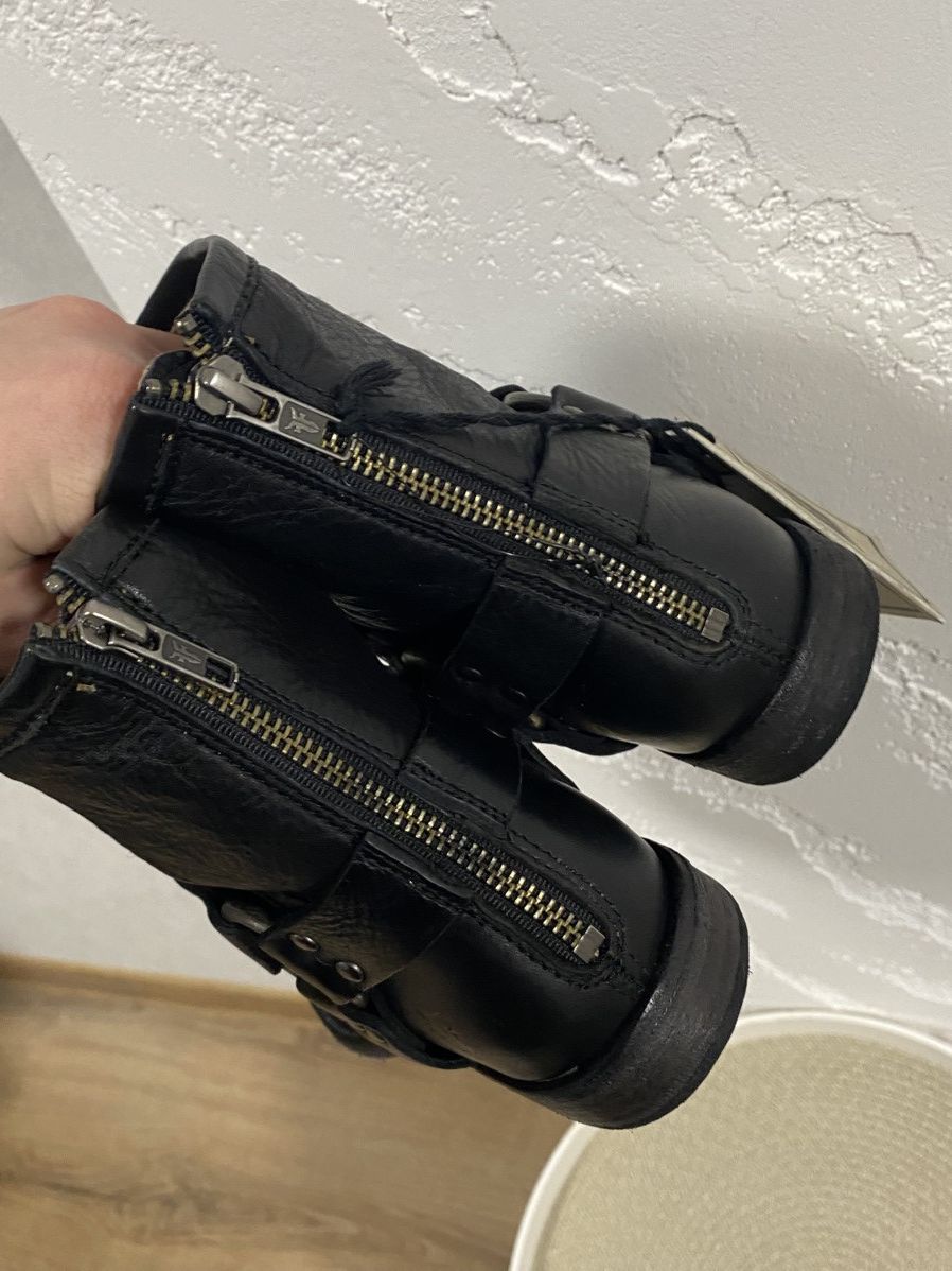 Frye Frye Phillip Harness AS98 Sendra Moto Biker Boots Size: 36 Size US 6 / IT 36 - 16 Thumbnail