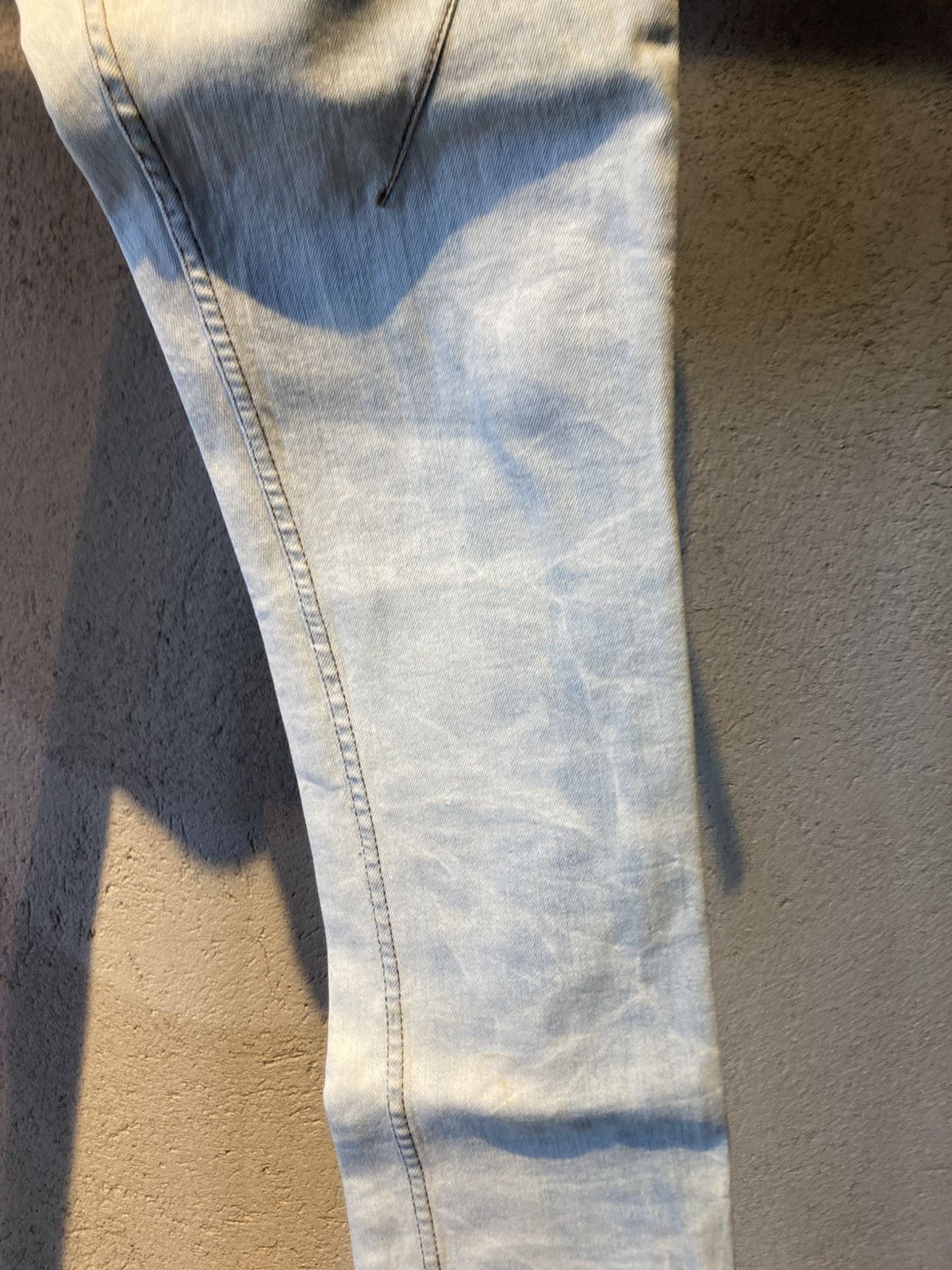 Fagassent Toshiki Aoki Seigeki Very Light Blue Denim Size US 28 / EU 44 - 2 Thumbnail