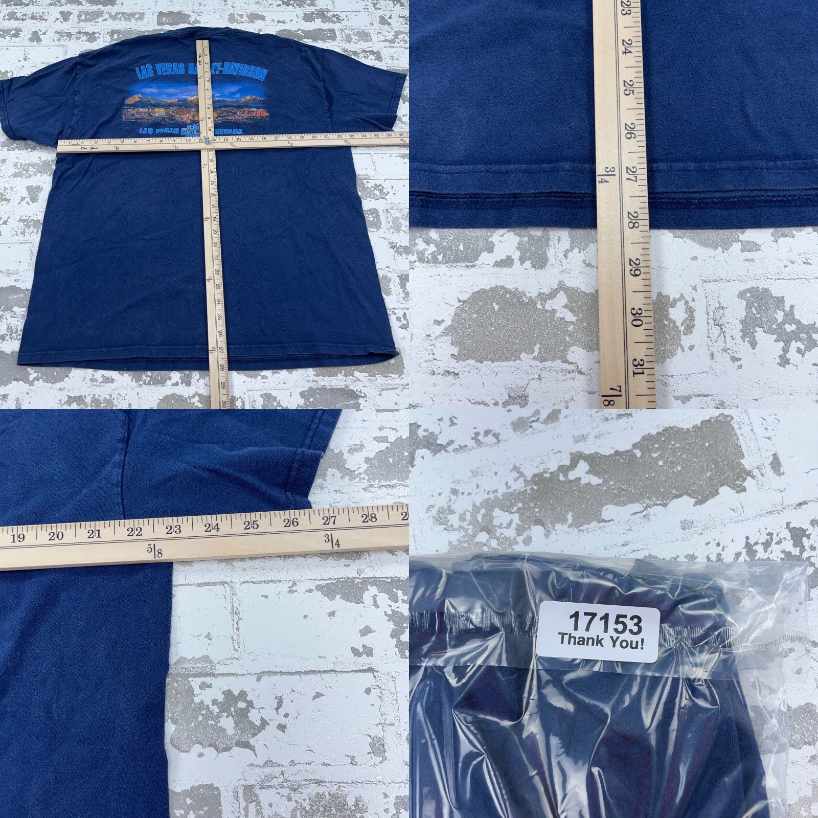 Harley Davidson VINTAGE Harley-Davidson Shirt Men XL Blue Tee Biker Retro USA Eagle Nature" Size US XL / EU 56 / 4 - 8 Thumbnail