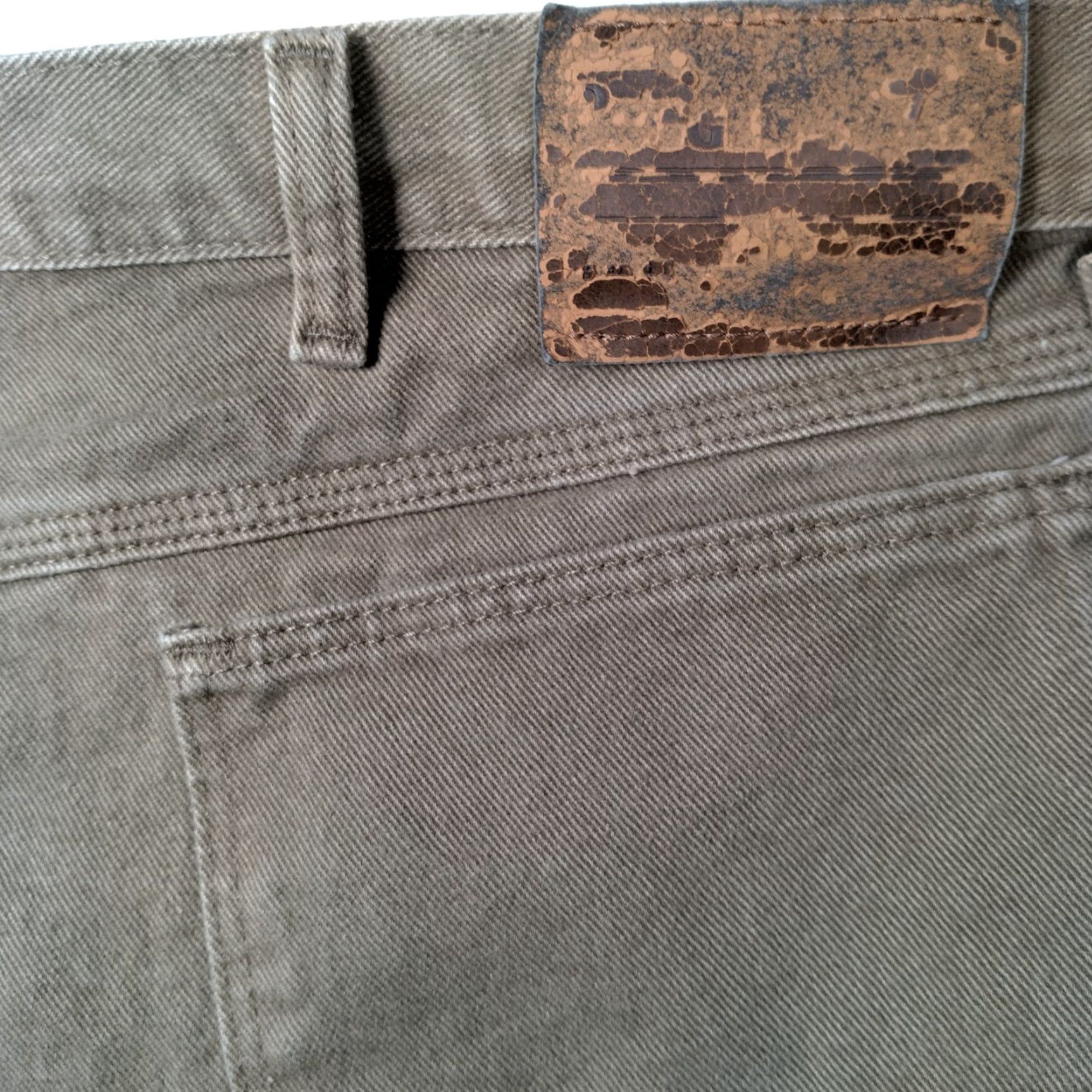 Wrangler VINTAGE Wrangler VF Jeanswear Carpenter Shorts Men's Regular 40 Army Green Denim 5-Pocket USA Size US 40 / EU 56 - 5 Thumbnail