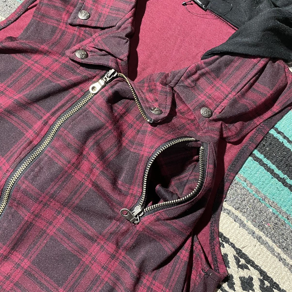 If Six Was Nine × Japanese Brand × Le Grande Bleu (L.G.B.) Devalte Asymmetric Punk Vest Hooded Size US S / EU 44-46 / 1 - 6 Thumbnail