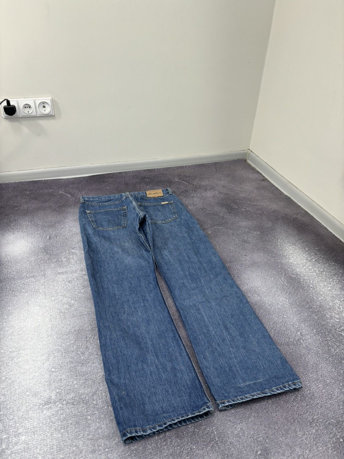 Levi's Vintage Levi’s Signature USA Hype Blue Denim Baggy Jeans Size US 34 / EU 50 - 3 Thumbnail