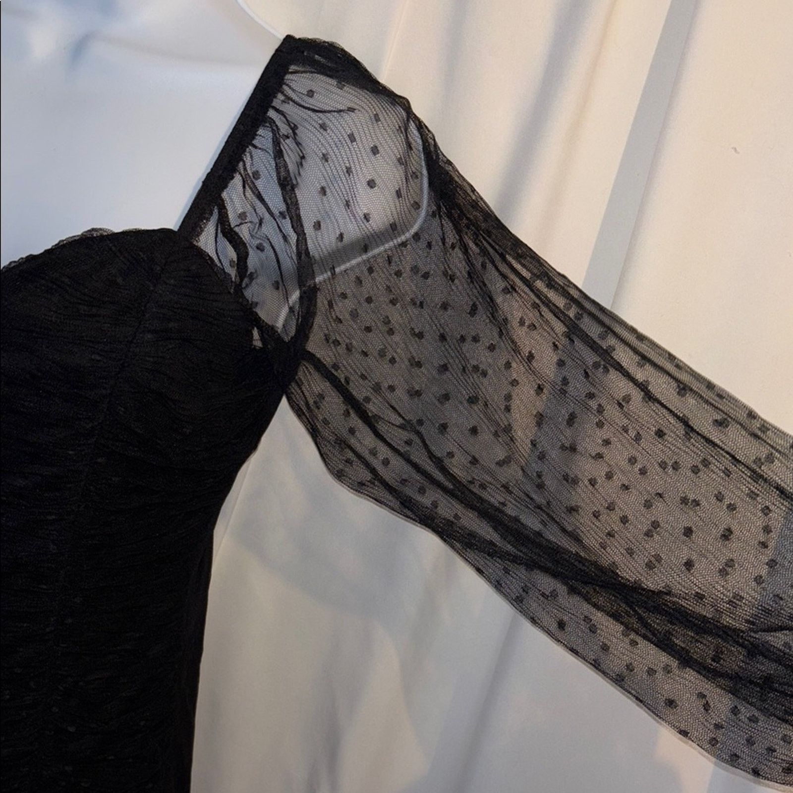 The Unbranded Brand Haute Monde Elegant Black Lace Dress Size Medium Size M / US 6-8 / IT 42-44 - 4 Thumbnail