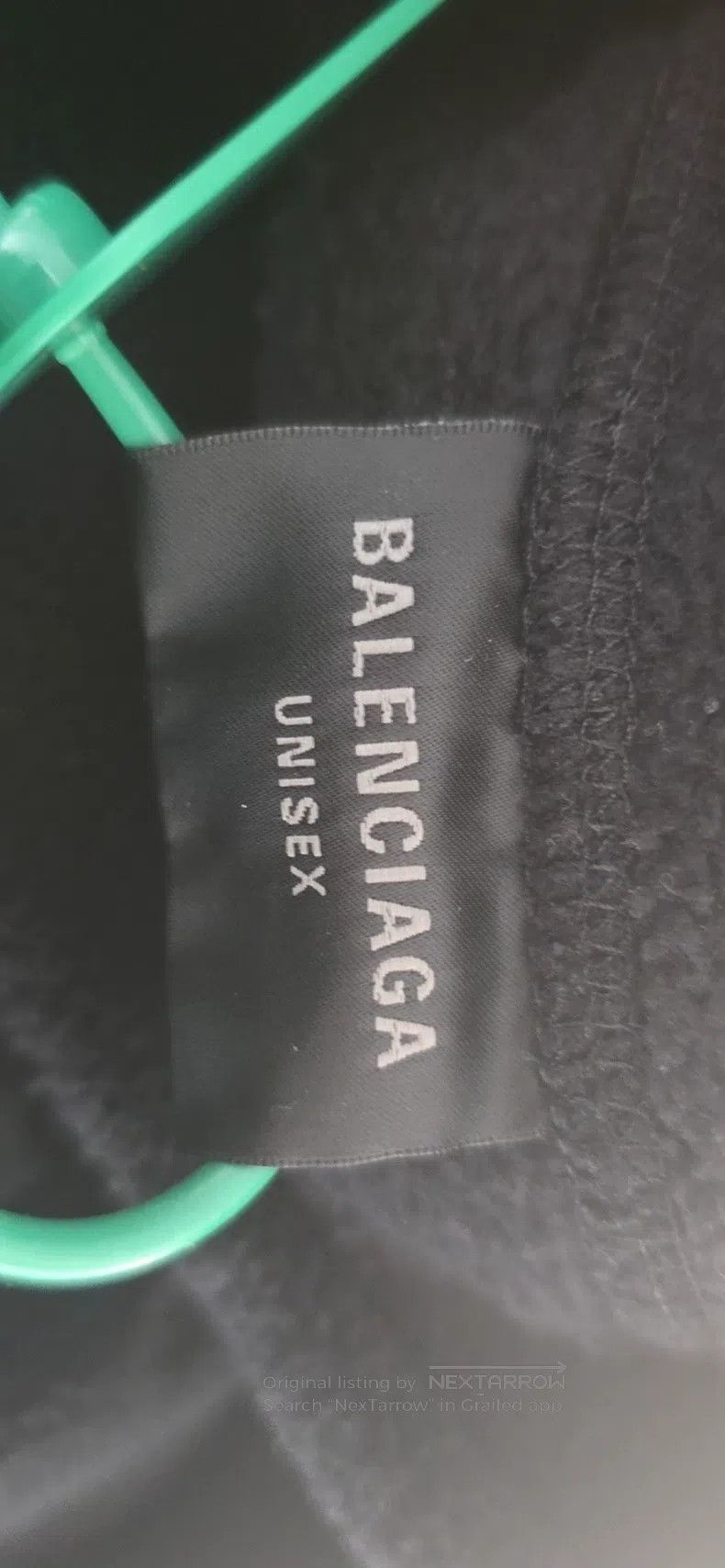 Balenciaga Balenciaga Black 3B Fleece Sweatshirt Size US L / EU 52-54 / 3 - 9 Thumbnail