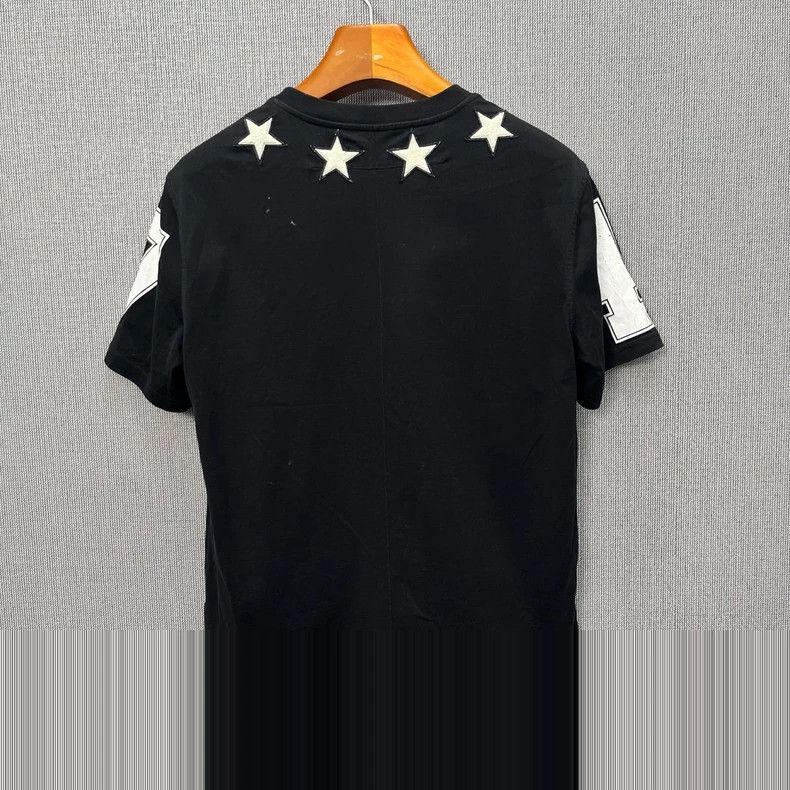 Givenchy Givenchy Washed Distressed Star Short Sleeve Black T-Shirt Size US L / EU 52-54 / 3 - 2 Thumbnail