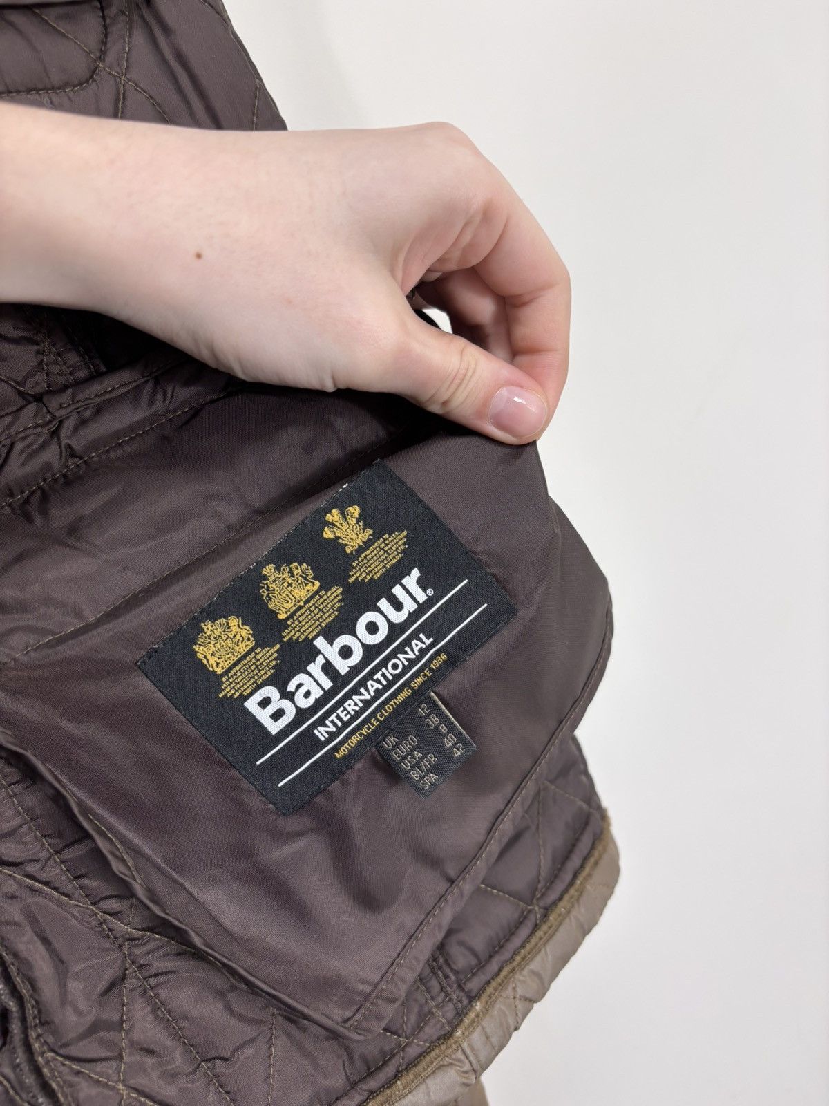 Barbour Barbour International Women’s Whitworth Quilted Jacket Size M / US 6-8 / IT 42-44 - 17 Thumbnail