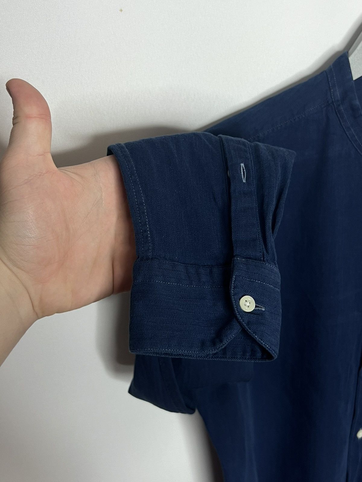 Reiss × Vintage 🤑 Reiss Luxury Button Up Shirt Long Sleeve Tee Hype 🤑 Size US M / EU 48-50 / 2 - 5 Thumbnail
