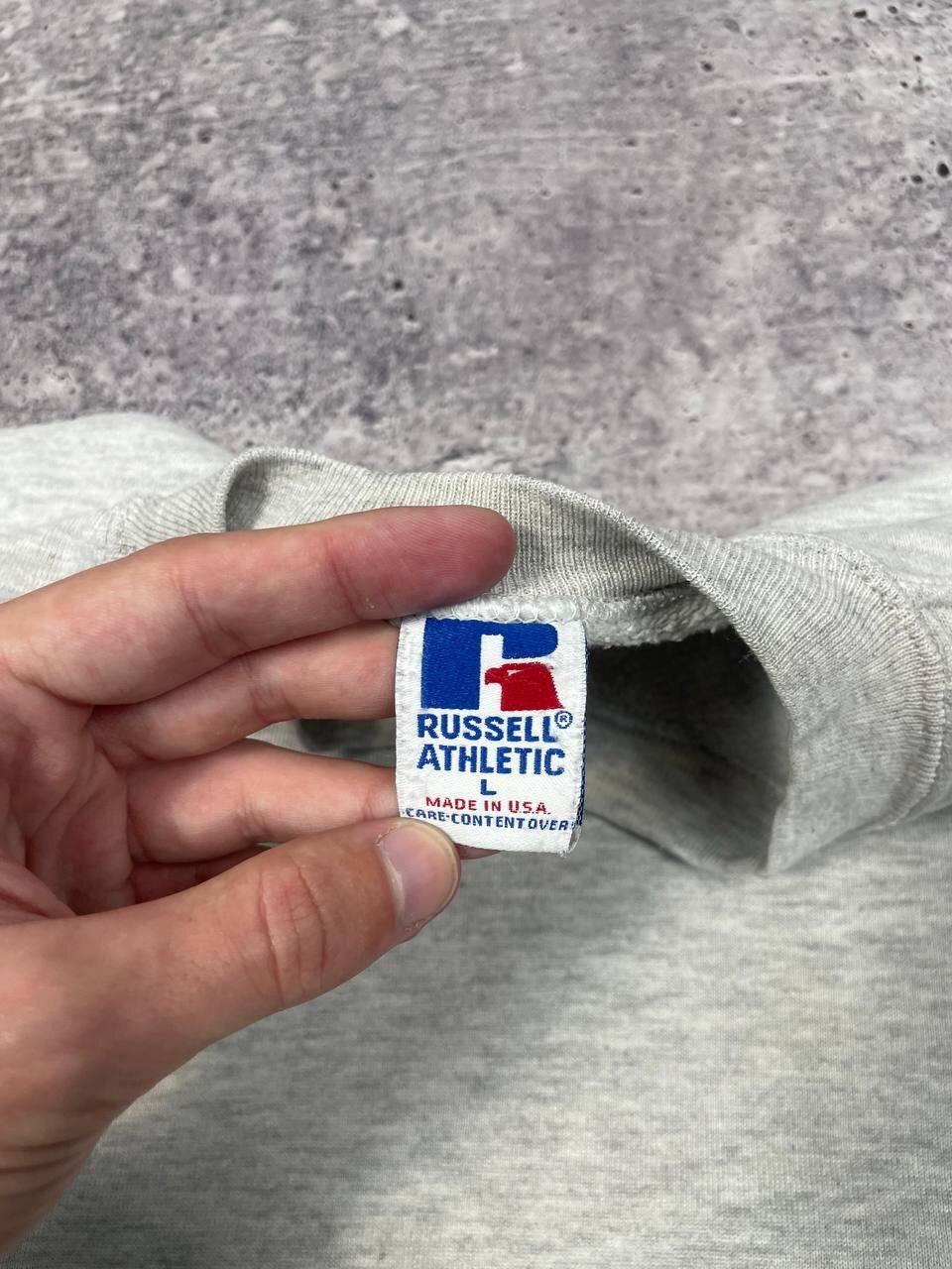 Russell Athletic Vintage 90s Russell Athletic Baggy Boxy Fit Sweatshirt Y2K Size US L / EU 52-54 / 3 - 8 Thumbnail