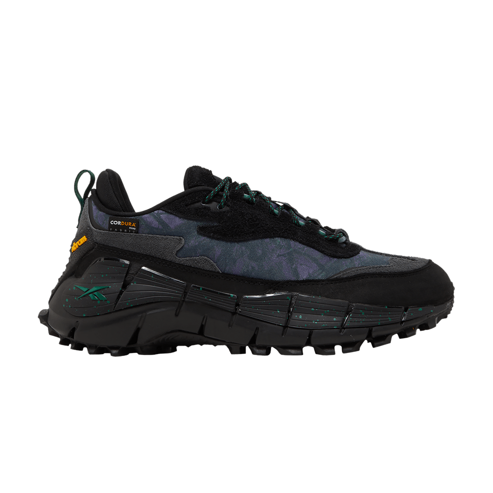 image of South2 West8 X Zig Kinetica 2.5 Edge Purple Camo Shoes in Black, Men's