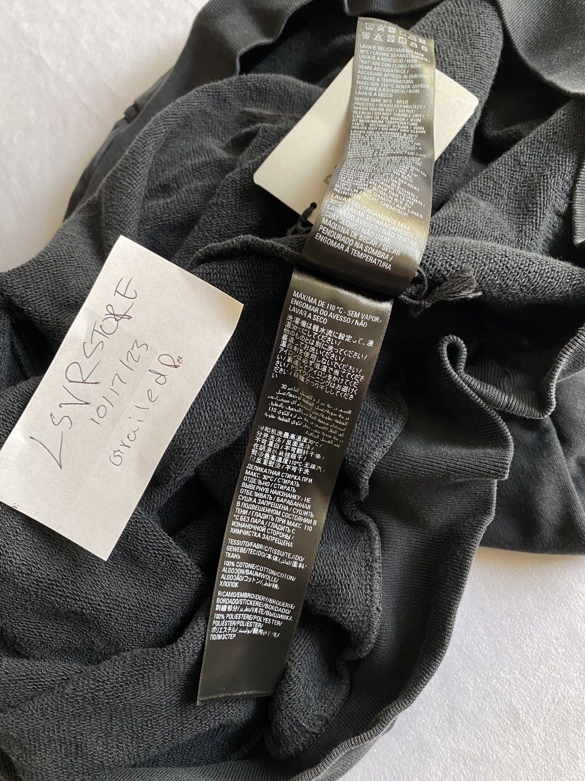 Balenciaga BALENCIAGA XXXL Super Oversized Hoodie Black Size 1 Size US S / EU 44-46 / 1 - 7 Thumbnail