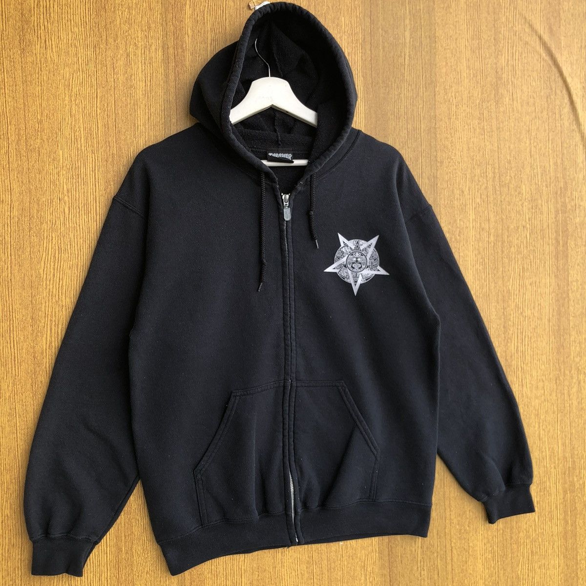 Thrasher Vintage Thrasher Skateboard Hoodie Zipper Size US M / EU 48-50 / 2 - 3 Thumbnail