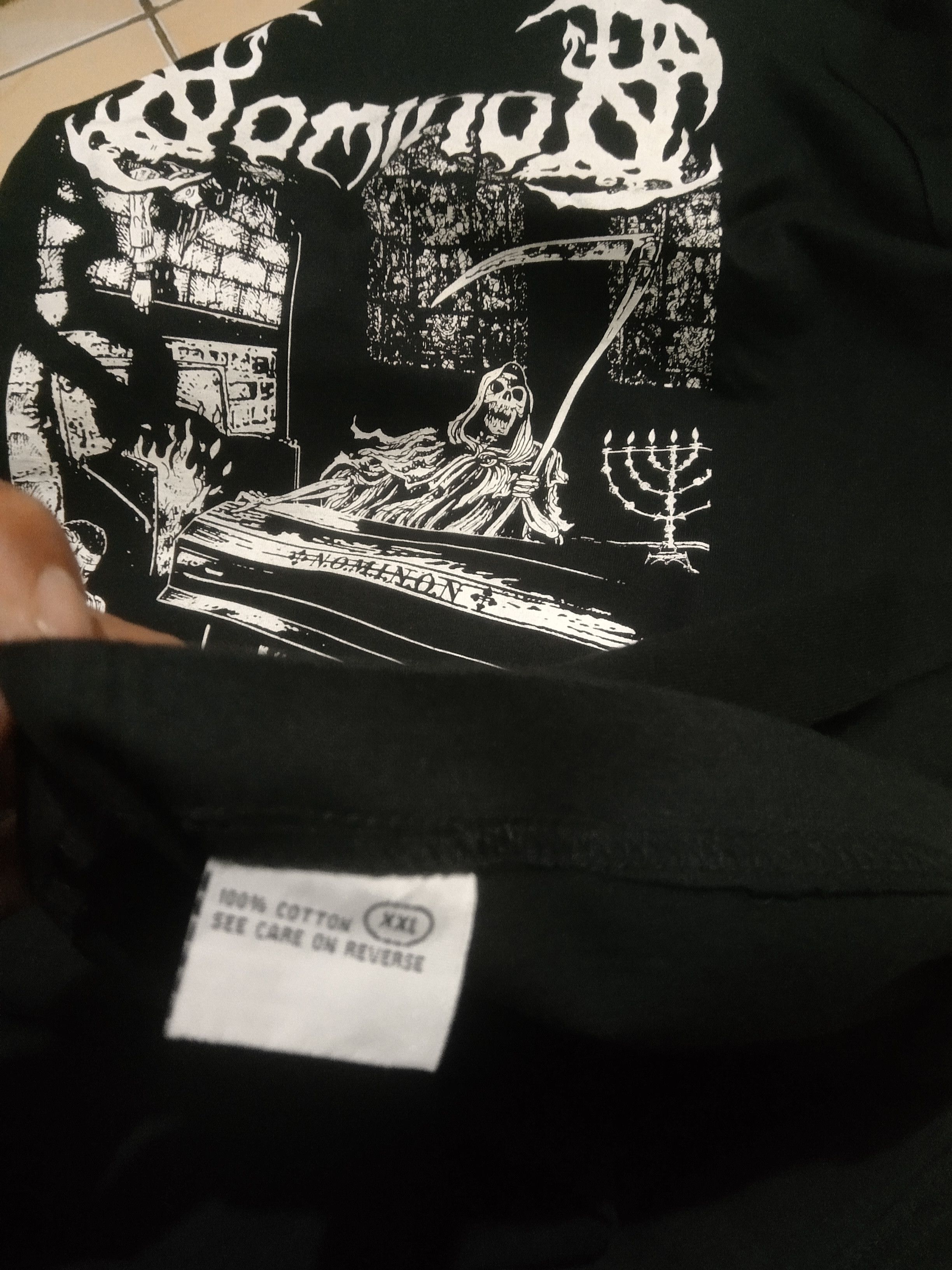 Band Tees × Vintage NOMINON recremation Size US L / EU 52-54 / 3 - 9 Thumbnail