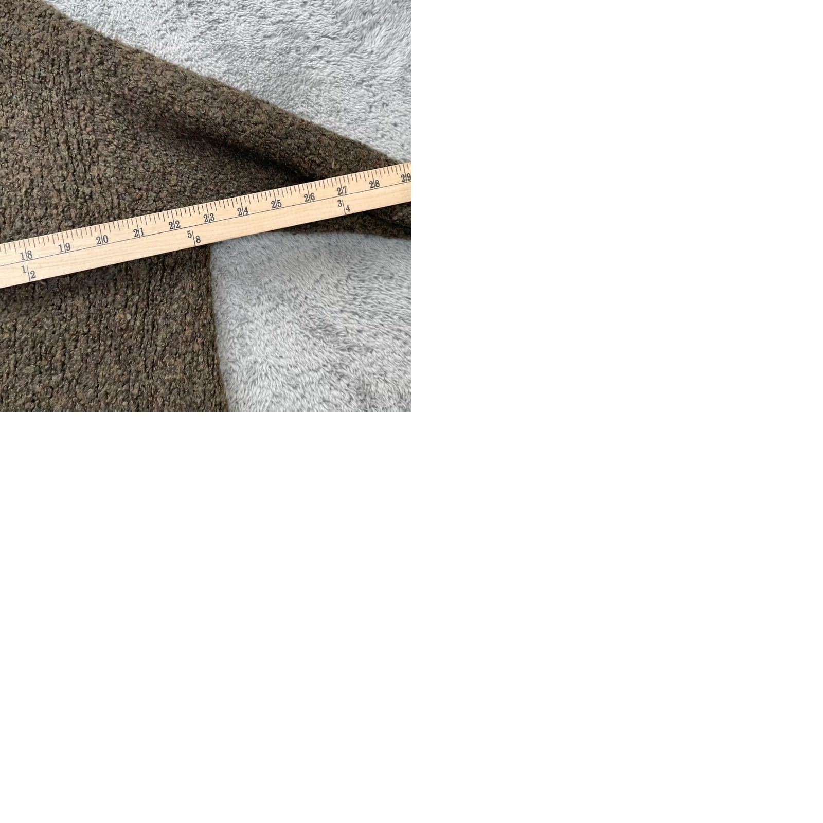 J. Jill J Jill Sweater Cardigan Womens Small Brown Open Front Boucle Wool Blend Size S / US 4 / IT 40 - 9 Thumbnail