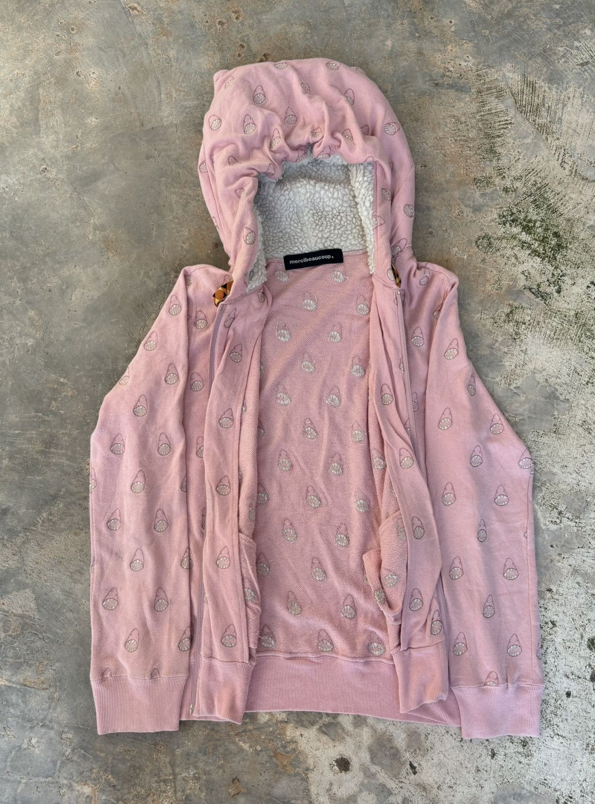 Issey Miyake Mercibeaucoup Shark Issey Miyake Hoodie Size M / US 6-8 / IT 42-44 - 3 Thumbnail