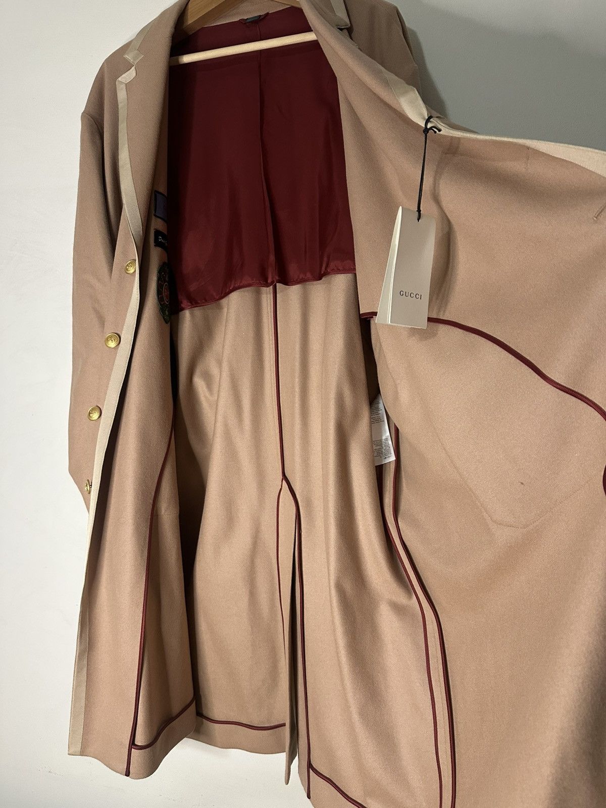 Gucci Gucci Customization/DIY Wmns Pea Coat (plus size 60) Size US XXL / EU 58 / 5 - 6 Thumbnail