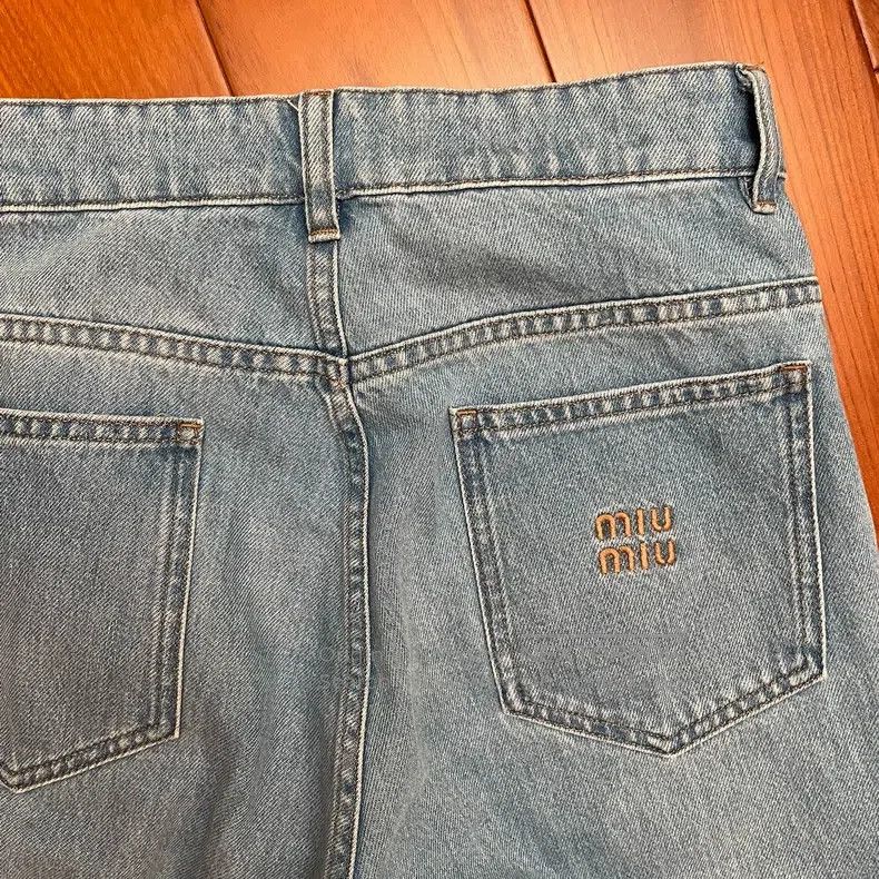 Miu Miu Miu Miu 38 Jeans Size 37" - 4 Thumbnail
