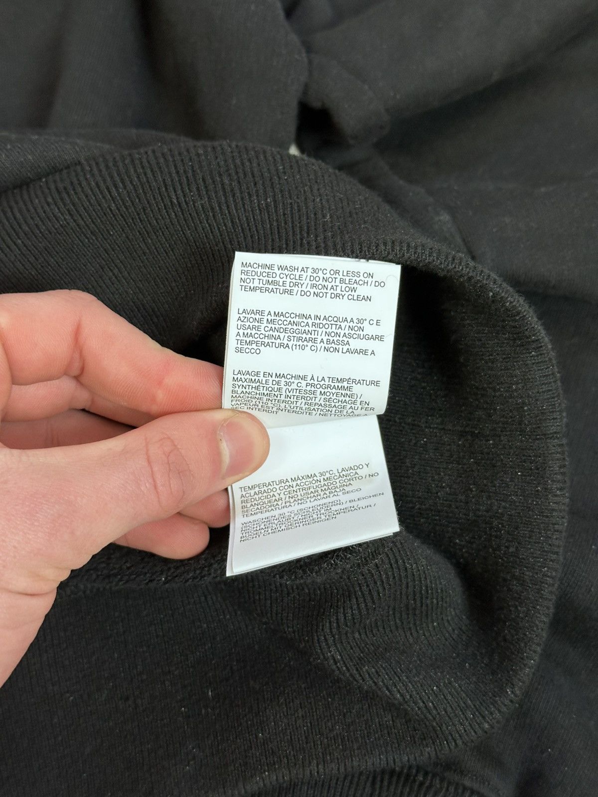 Off-White Off-White Caravaggio Crewneck Sweatshirt Black / Arrows Size US S / EU 44-46 / 1 - 14 Thumbnail